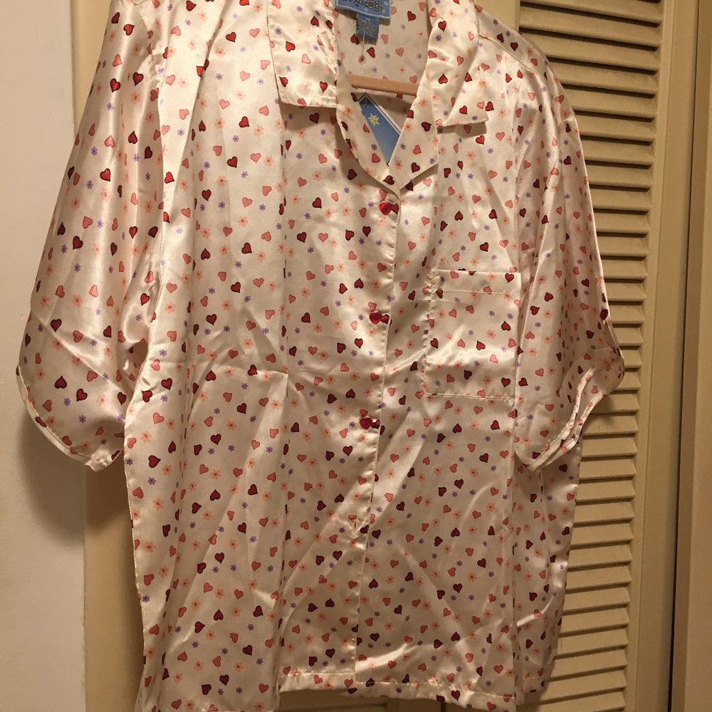 Lady's Valentine Pajamas Size Large